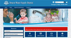 Desktop Screenshot of dracutwater.com